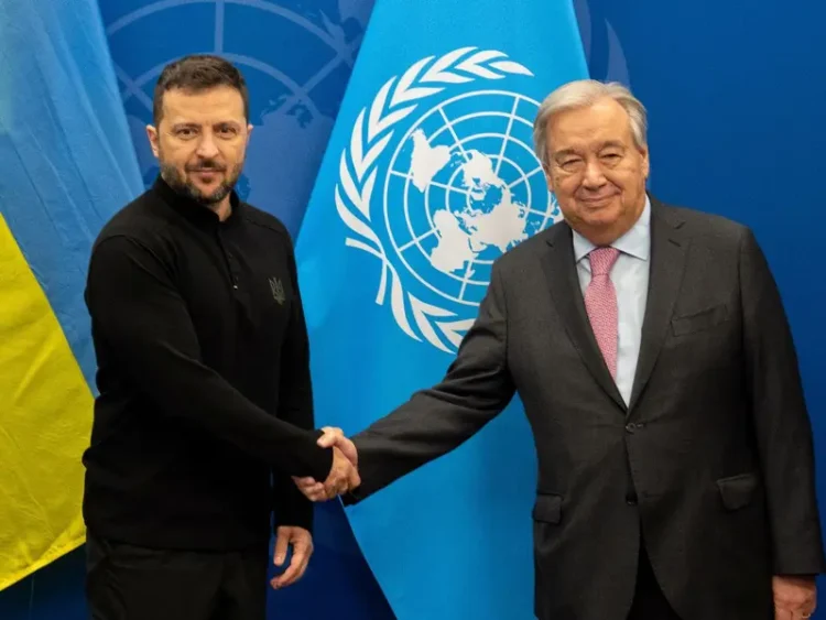 Zelenski Rechaza Visita del Jefe de la ONU Tras su Participación en la Cumbre de los BRICS