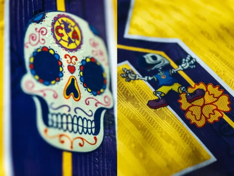 América honra el Día de Muertos con detalles especiales en su uniforme