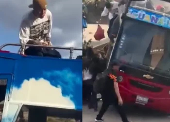 Santa Fe Klan sufre accidente de autobús de turistas en Guanajuato