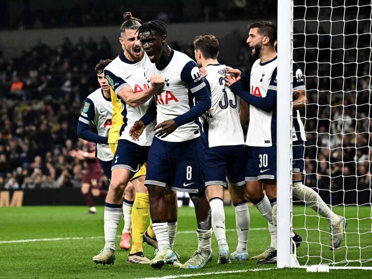Tottenham elimina al Manchester City de la Carabao Cup