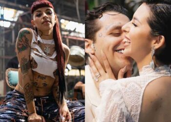 Cazzu desmiente a Ángela Aguilar sobre su relación con Christian Nodal