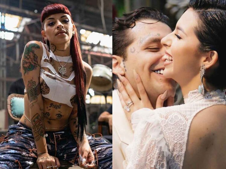 Cazzu desmiente a Ángela Aguilar sobre su relación con Christian Nodal