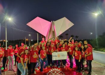 Conmemoran Rotarios Día Mundial de Lucha contra Polio con caminata