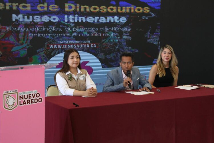 Llega a Nuevo Laredo exposición interactiva “Tierra de Dinosaurios”