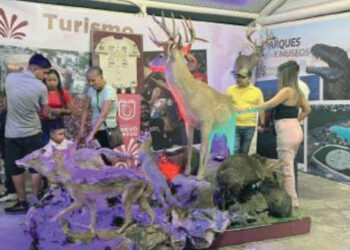 Pabellón de Nuevo Laredo Recibe gran cantidad de visitantes en la Feria Tamaulipas 2024