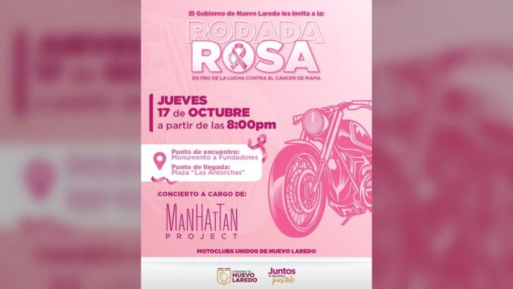 Invitan a “Rodada Rosa”