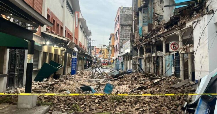 ANTE DESPLOME DE HOTEL EN TAMPICO Reforzará PC, inspección en edificaciones antiguas