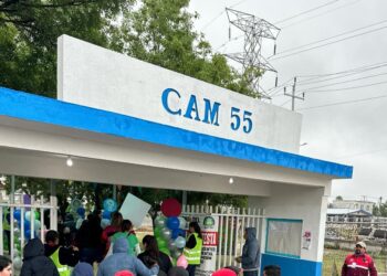 CAM 55 recibe apoyo de empresas para mejorar sus instalaciones