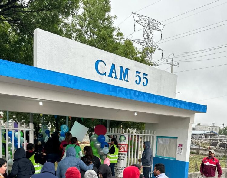 CAM 55 recibe apoyo de empresas para mejorar sus instalaciones