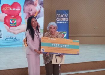 Entregan donativo de más de 727 mil pesos a Camino Abierto