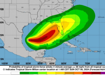 OTRA ALERTA EN FLORIDA por ‘Milton’ Tocará tierra como huracán de categoría 3
