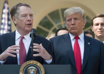 LO QUIERE DE JEFE COMERCIAL DE EU Trump busca integrar a Lighthizer a gabinete