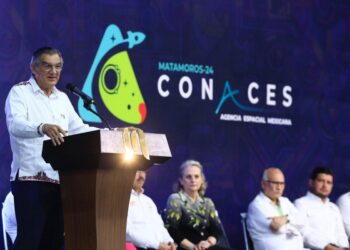 GOBERNADOR AMÉRICO VILLARREAL Inaugura Congreso Nacional de Actividades Espaciales 2024