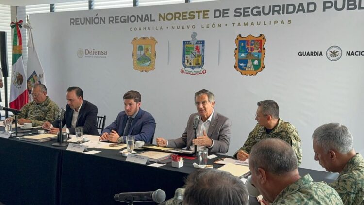 TAMAULIPAS, NUEVO LEÓN Y COAHUILA Fortalecen acciones de Seguridad