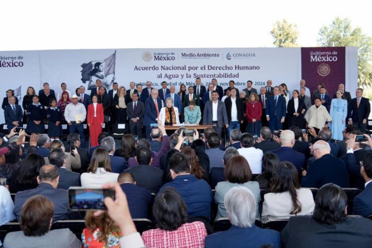 GOBERNADOR AMÉRICO VILLARREAL Participa en el Acuerdo Nacional por el Derecho Humano al Agua