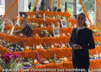 Ofrenda en Palacio Nacional Honra a las Heroínas de la Patria