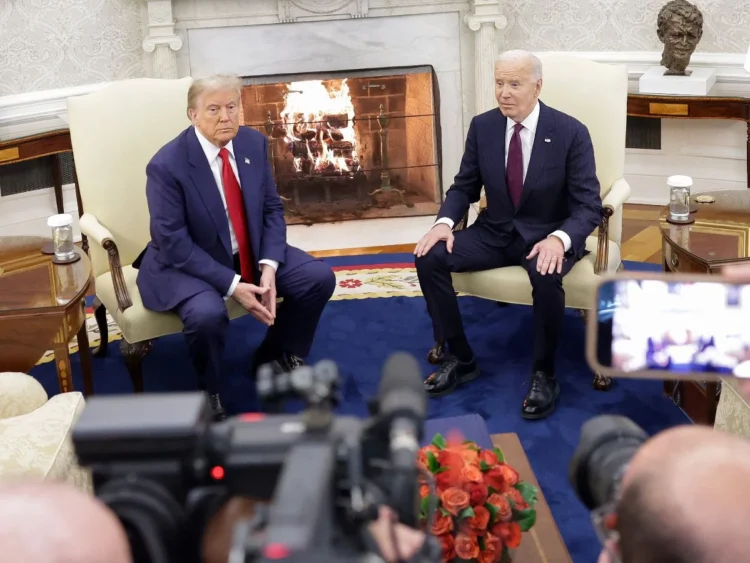 Trump elogia reunión cordial y transición fluida con Biden
