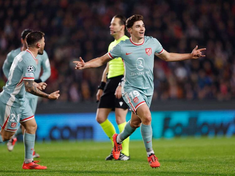 Atlético de Madrid aplasta al Sparta de Praga con goleada histórica en Champions League