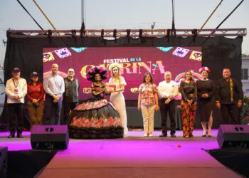 Fue un éxito el Festival de la Catrina