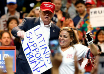LATINOS LE DIERON EL GANE Trump conquista el voto hispano