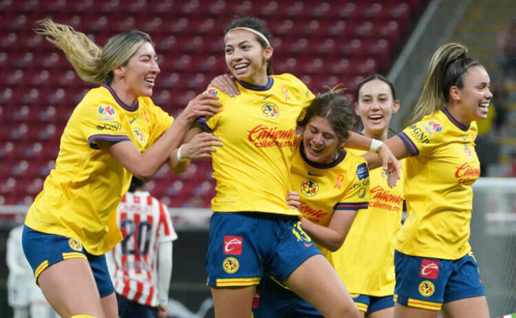 América humilla a Chivas y acaricia las Semifinales de la Liga MX Femenil