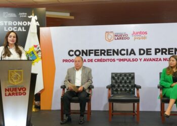 ALCALDESA CARMEN LILIA CANTUROSAS Anuncia programas financieros para los emprendedores y empresarios