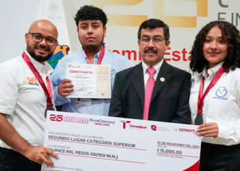 Destacan estudiantes de la UAT en certamen de creatividad e innovación