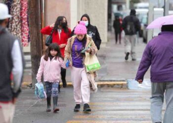 Llega frente frío; temperatura más baja será el miércoles