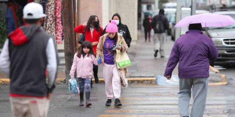 Llega frente frío; temperatura más baja será el miércoles