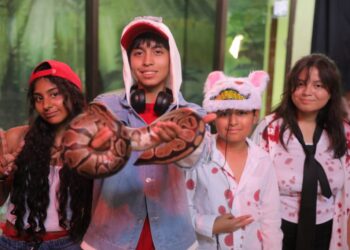 Familias celebran Halloween en el Zoológico de Nuevo Laredo