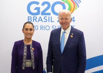 Claudia Sheinbaum y Joe Biden refuerzan vínculos entre México y EE.UU. en el G20