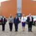 Entrega Rector de la UAT Dámaso vehículos a facultades de zona sur