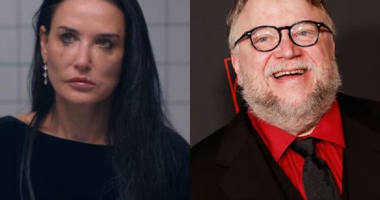 “La sustancia” recibe el sello de aprobación de Guillermo del Toro