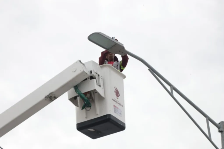 Instala Gobierno Municipal más de 30 mil luminarias tipo LED