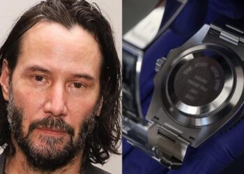 Rolex robado de la casa de Keanu Reeves en Los Ángeles aparece en Chile