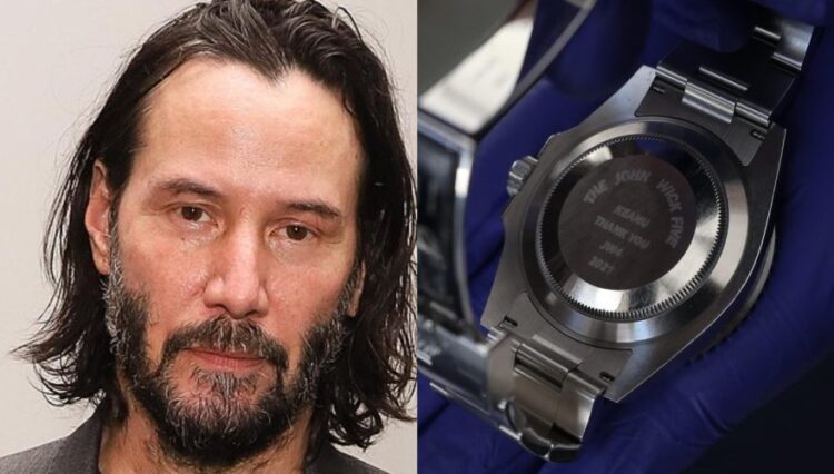 Rolex robado de la casa de Keanu Reeves en Los Ángeles aparece en Chile