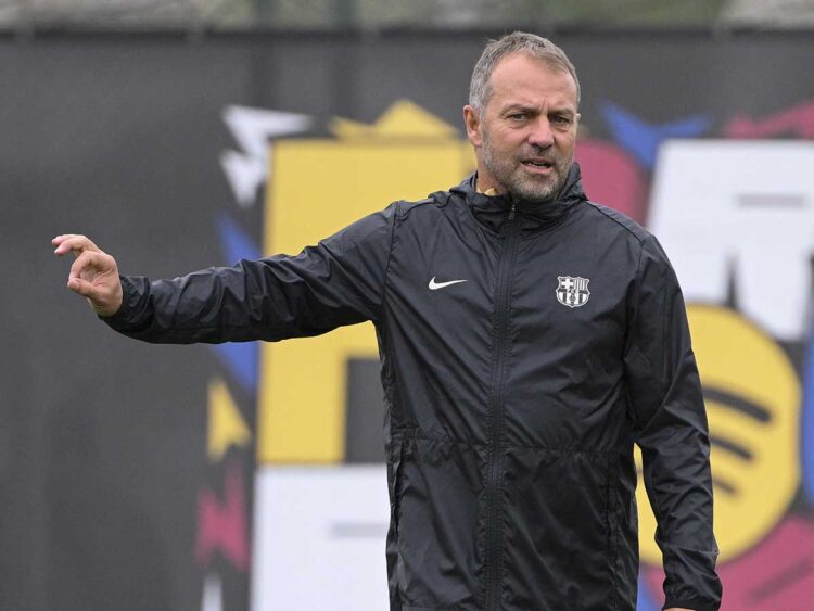 Hansi Flick pide más lucha en el Barcelona tras tropiezos