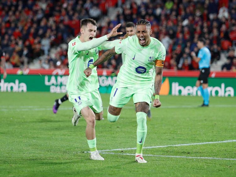 Barcelona golea al Mallorca y regresa al triunfo en LaLiga