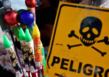 Joven pierde un ojo por explosión de cohete ‘Garra de Tigre’ en Sinaloa