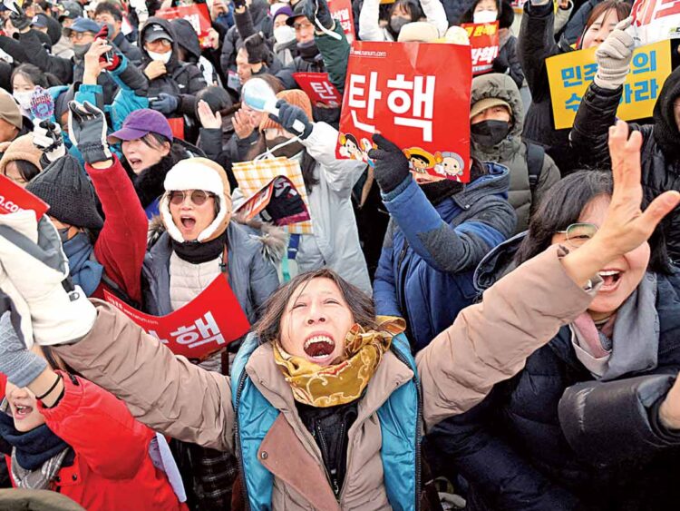 Destitución del presidente surcoreano desata celebraciones masivas