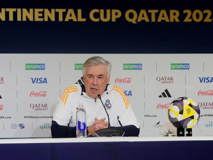 Ancelotti elogia al Pachuca previo a la final intercontinental