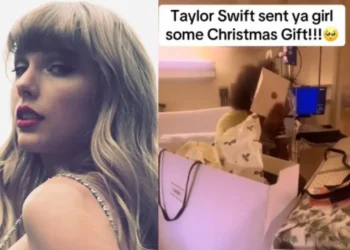 Taylor Swift conmueve con regalo navideño a joven fan hospitalizada
