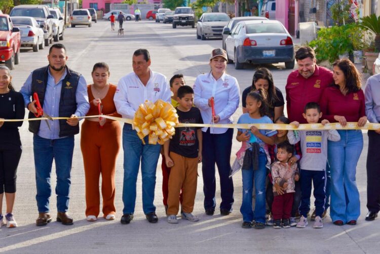 CARMEN LILIA CANTUROSAS Beneficia al sur de la ciudad con inversión de 27 MDP en obras