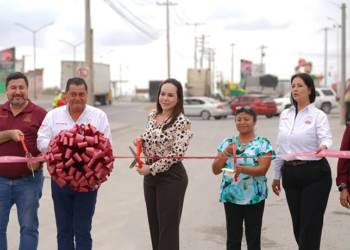 EN LA CARRETERA NACIONAL Inauguran obra de drenaje pluvial para erradicar inundaciones