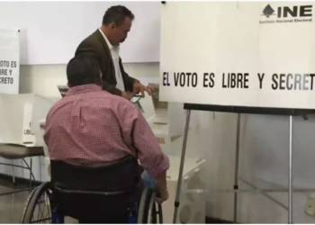 Implementa INE voto anticipado para personas con discapacidad