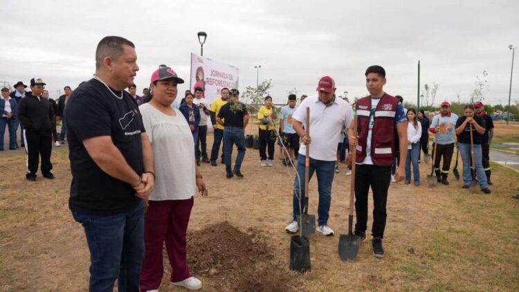 GOBIERNO DE NUEVO LAREDO Impulsa reforestación para un entorno más sostenible