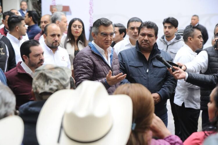 GOBERNADOR AMÉRICO VILLARREAL Respalda a ejidatarios de Llera con servicios y programas comunitarios