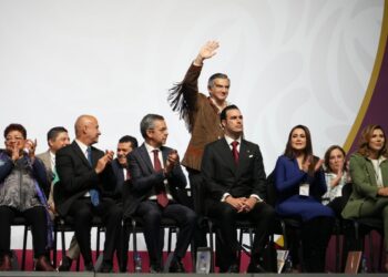 AMÉRICO, ALCALDES Y ALCALDESAS Participan en reunión con la presidenta Claudia Sheinbaum