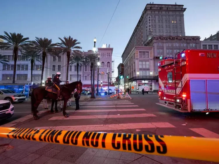 Muere sospechoso de atropello masivo en Nueva Orleans, reportan