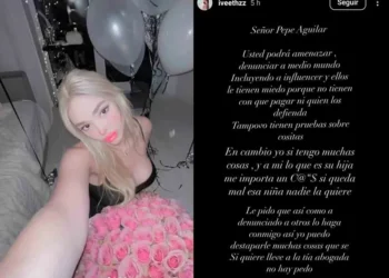 Influencer asegura estar embarazada de Christian Nodal y reta a Pepe Aguilar